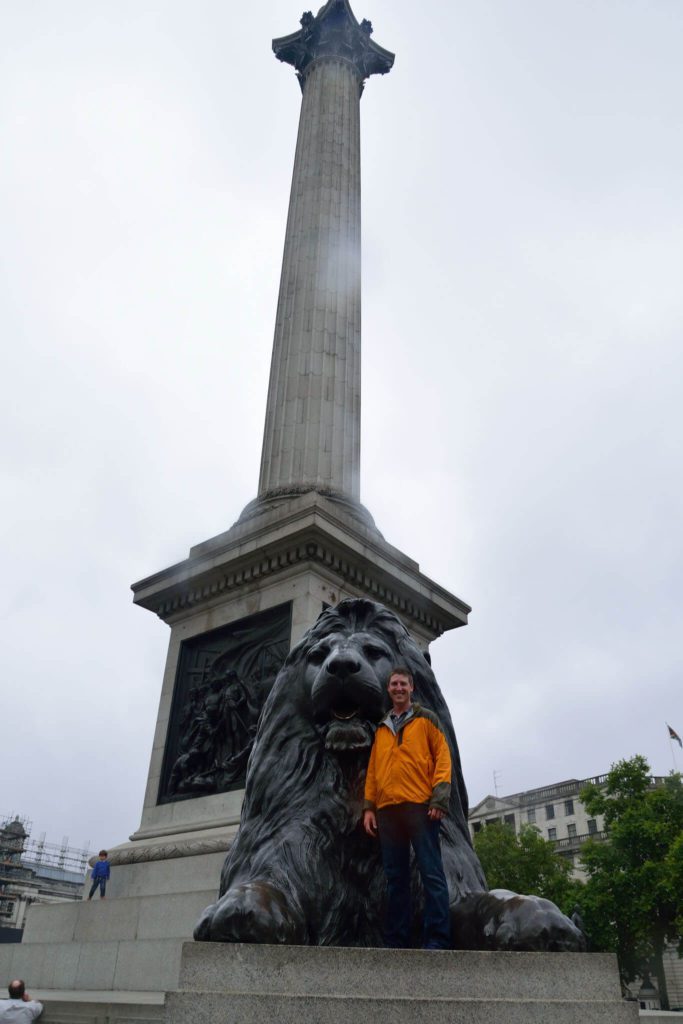 Scott in Trafalgar Square