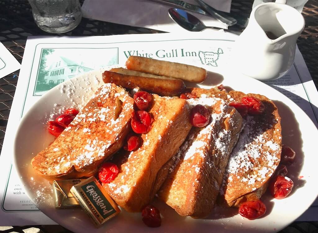Stuffed French toast - Door County - White Gull Inn