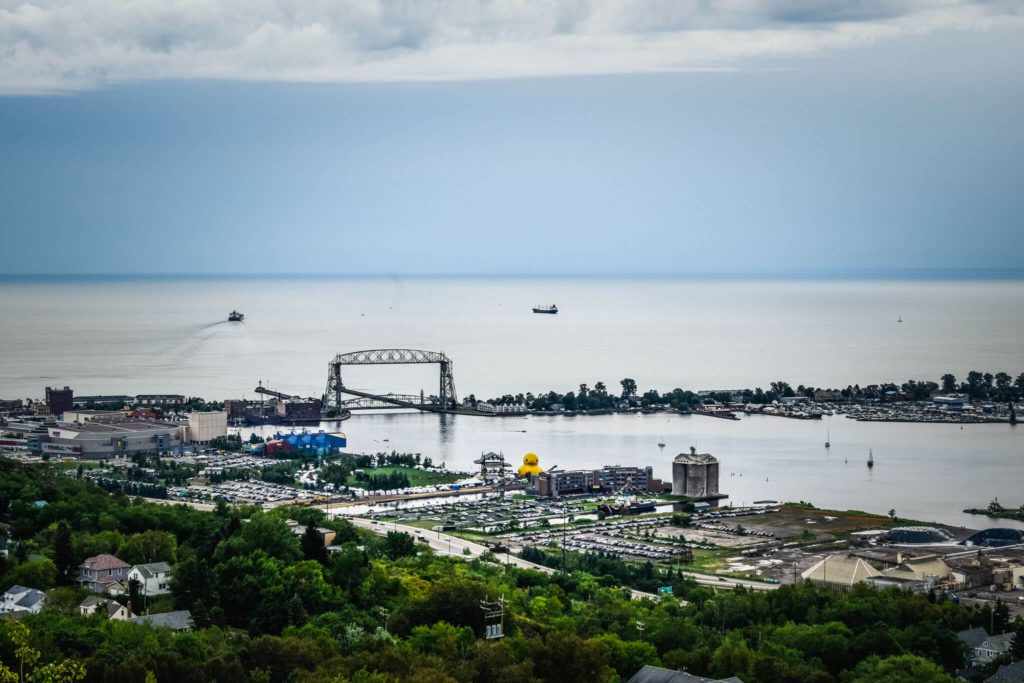 Duluth during Tall Ships