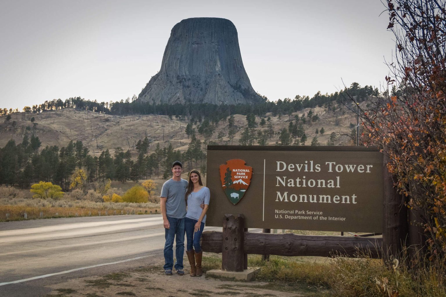 rapid city south dakota to devils tower wyoming