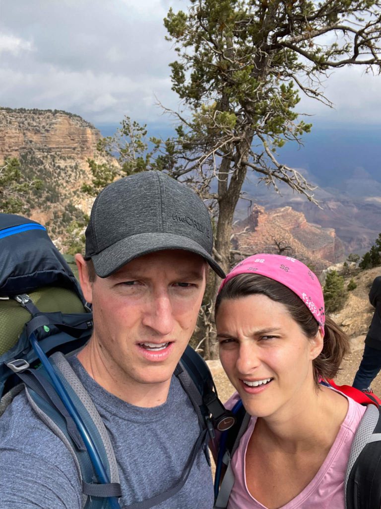 Grand Canyon Hike - the after photo