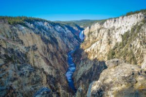Grand Canyon of Yellowstone, one of the best places to visit in Wyoming