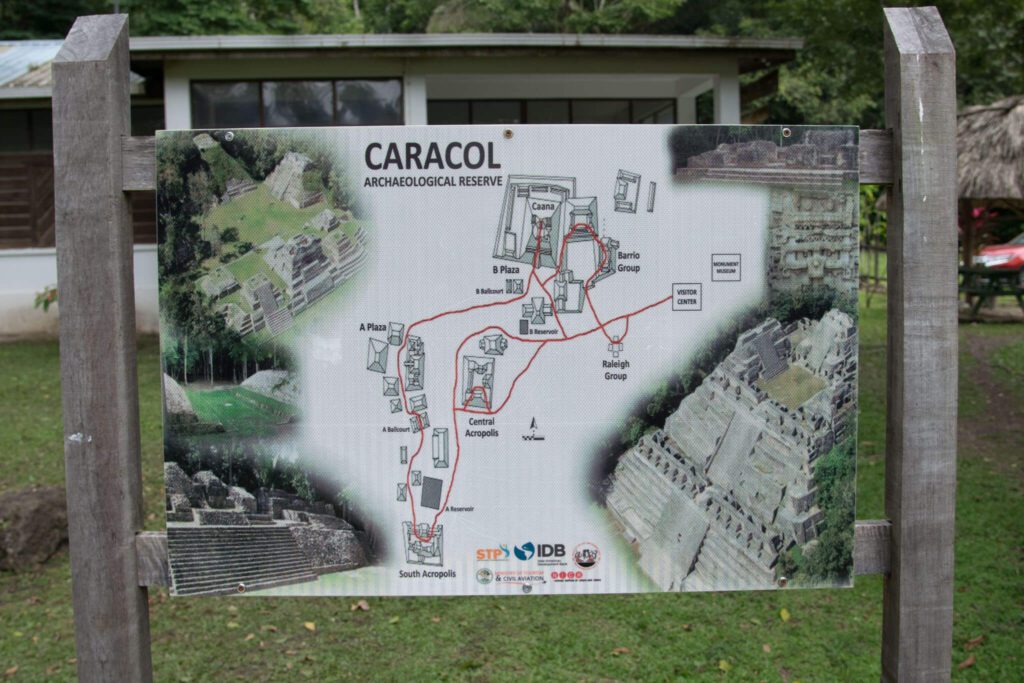 Caracol Map