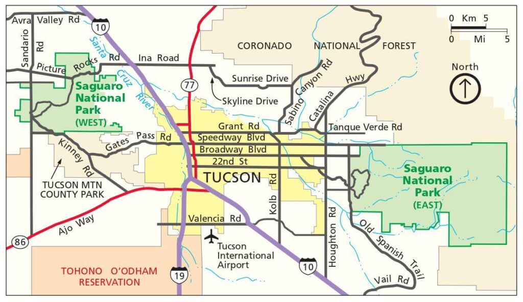 Saguaro map