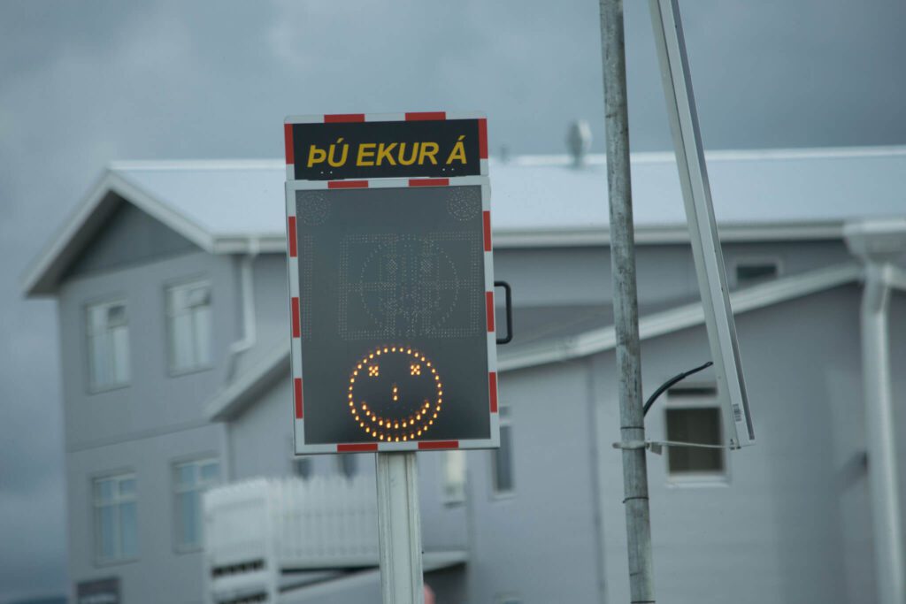 Iceland's speed smile