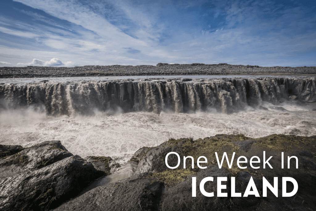 One Week in Iceland