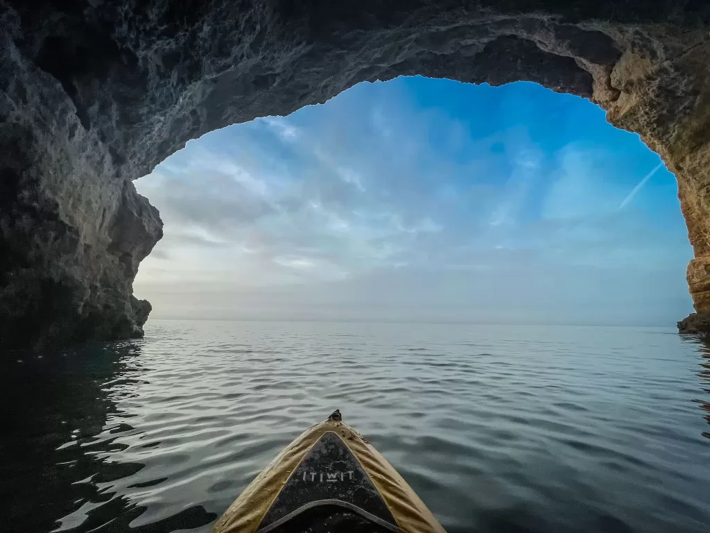 Kayak Cave tour