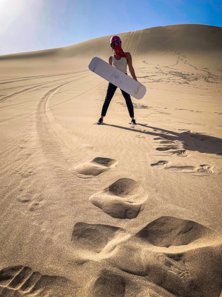 sandboarding