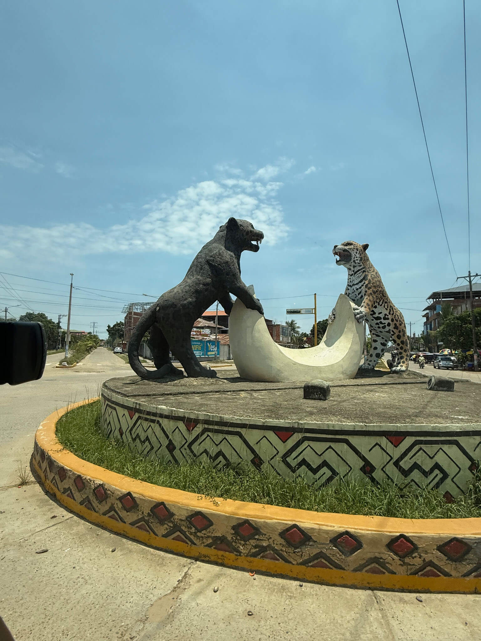 Puerto Maldonado - and the only jaguars we saw