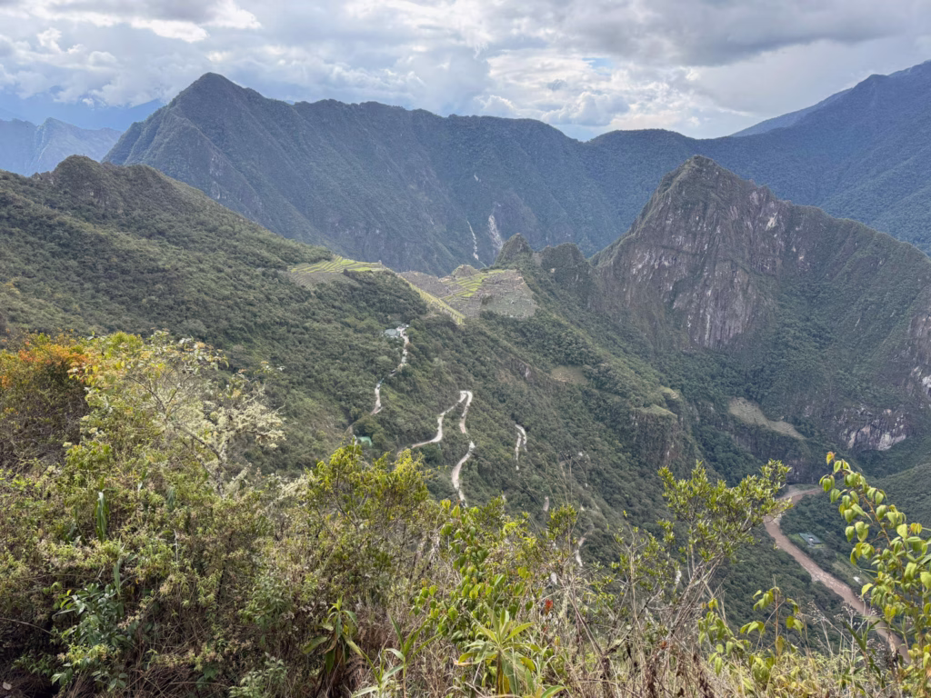 Machu Picchu bus route