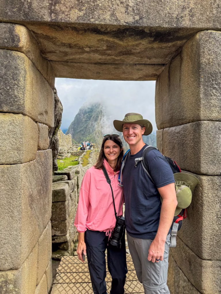 ancient entrance to Machu Picchu