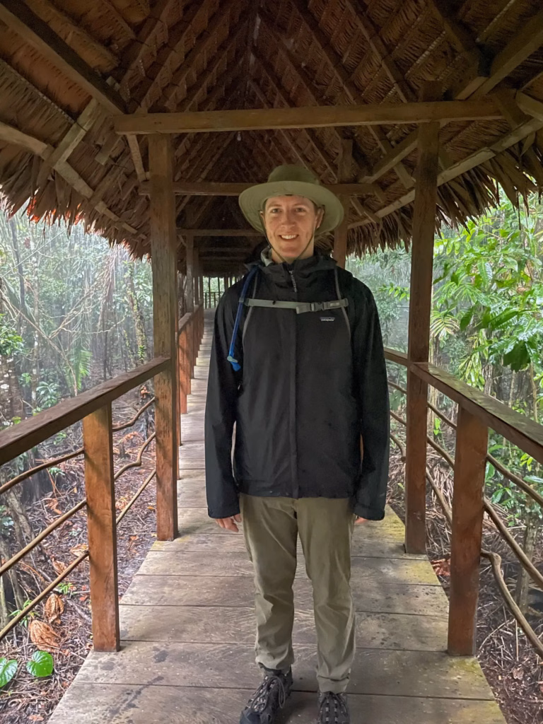 man in rainjacket