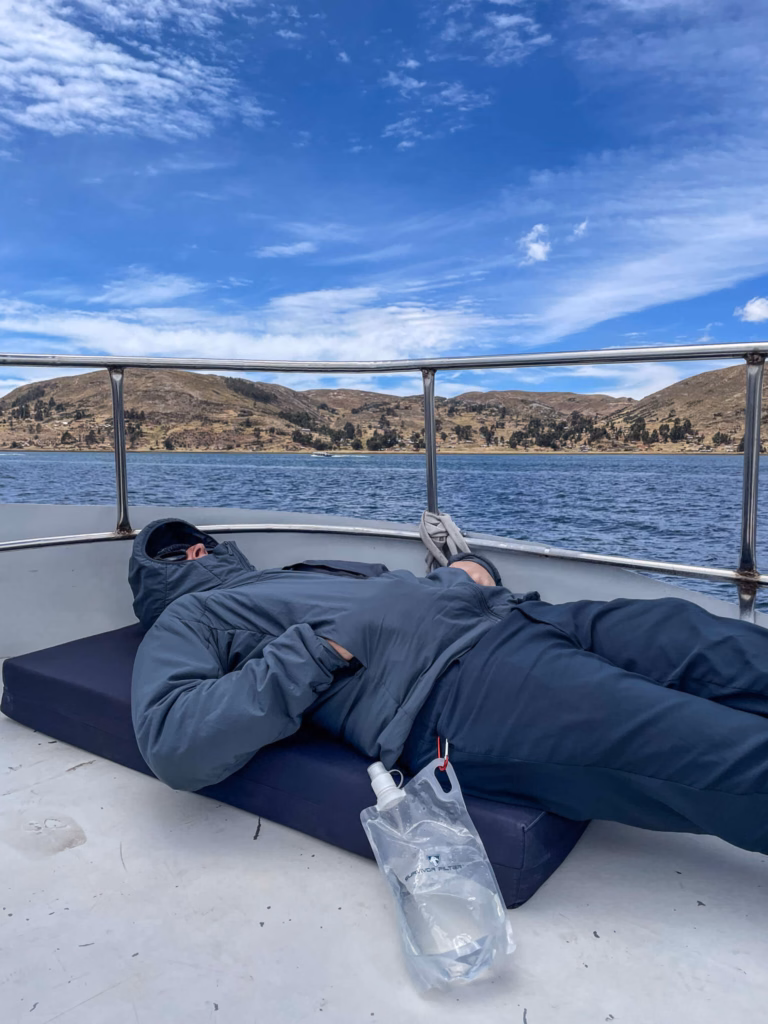Lake Titicaca boat ride