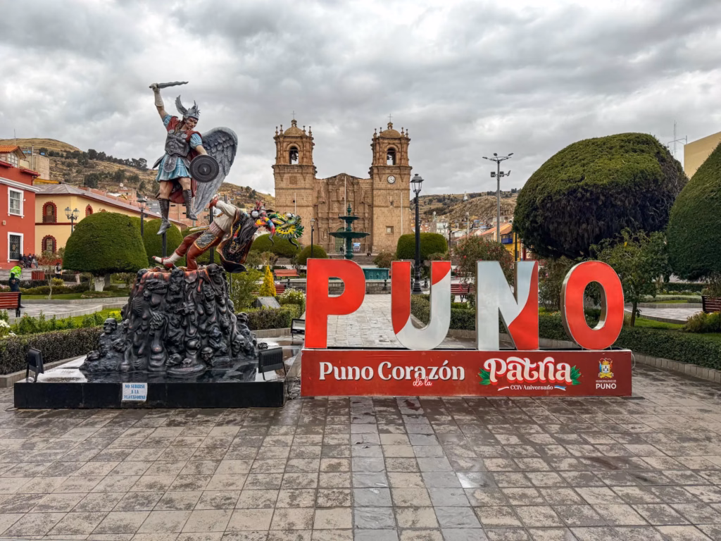 Puno plaza de armas